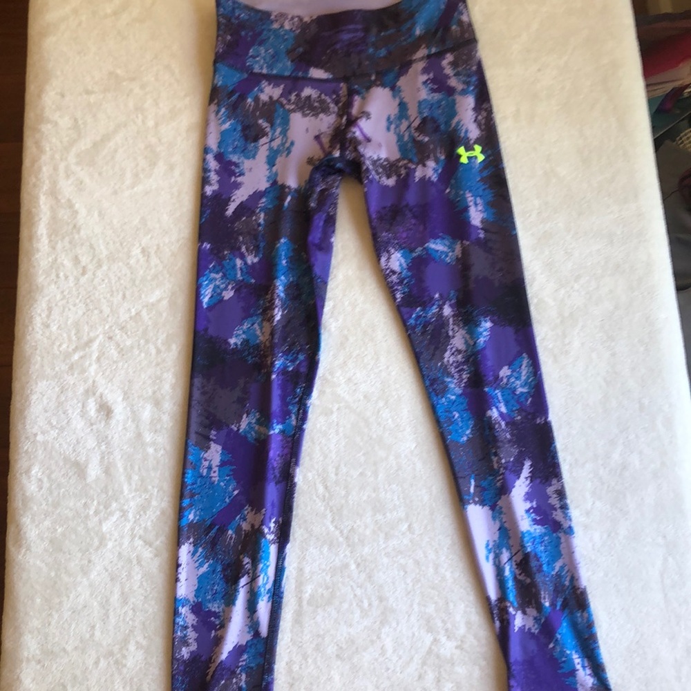 UA heat gear leggings Sz S